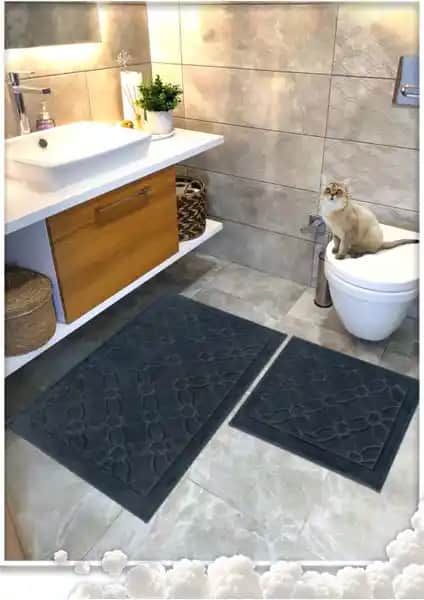 Cotton Crafty Pamuk Dokuma Banyo Paspas Seti: Sürdürülebilir ve Estetik Seçenekler