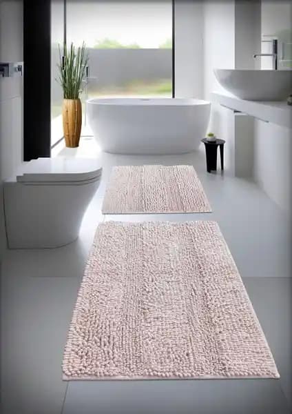 Cotton Crafty Pamuk Tafting Banyo Paspas Seti Estetik ve Dayanıklılığıyla Öne Çıkar