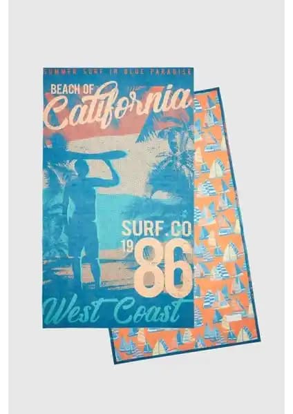 D'S Damat Lacivert Plaj Havlusu: Şık ve Fonksiyonel Tasarım ile Tatil Keyfini Artırın