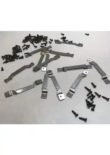 Dayanıklı Metal Timsah Ağız Askı Aparatı ve Montaj Vidaları Hakkında Detaylar