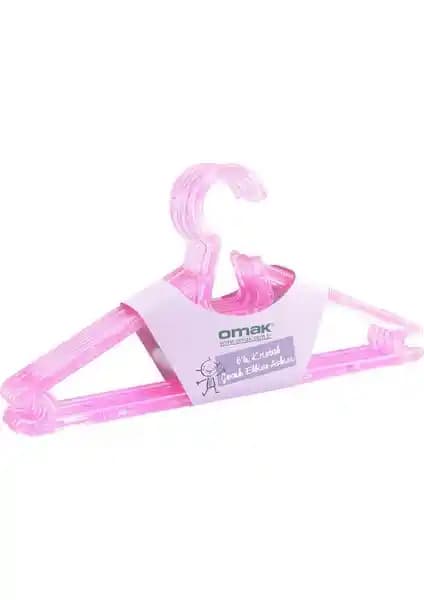 Decobella 6'lı Kristal Çocuk Elbise Askısı: Şık ve Pratik Çocuk Odası Organizeri