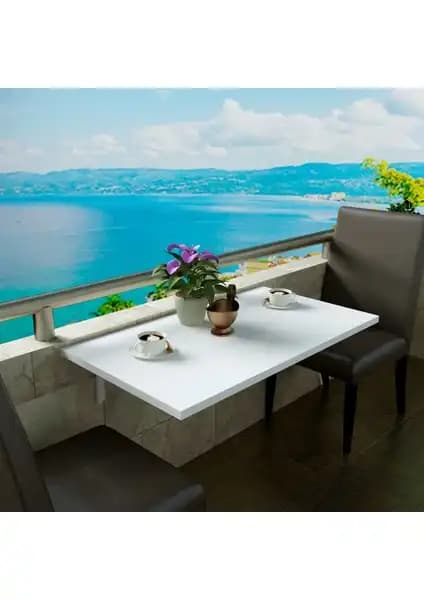 Decorair Katlanır Balkon Masa: Modern ve Pratik Tasarım ile Alan Tasarrufu Sağlar