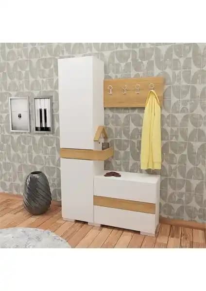 Decorotika Rufi Portmanto: Modern ve Dayanıklı Giriş Mobilyası Çözümü