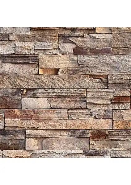 Dekor Harmony 207-B Taş Desenli Duvar Kağıdı: Modern ve Doğal Tasarım Çözümü