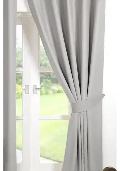 Dibace Blackout Fon Perde Açık Gri: Modern ve Dayanıklı Karartma Perdesi Özellikleri