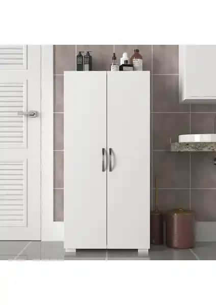 Dorpek Devika 2 Kapaklı Çok Amaçlı Dolap: Modern ve Fonksiyonel Depolama Çözümü