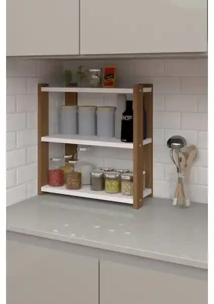 Durusilya Çok Amaçlı Baharatlık Rafı Modern ve Fonksiyonel Tasarımla Çok Alanlı Kullanım