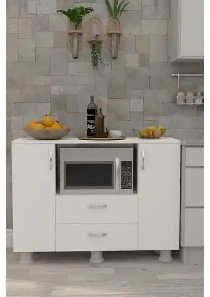 Durusilya Çok Amaçlı Mutfak ve Balkon Dolabı, Fonksiyonel ve Şık Tasarım Özellikleri