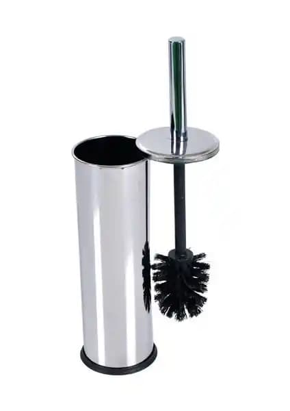 Düz Kapak Krom WC Tuvalet Fırçası: Estetik ve Dayanıklı Modern Banyo Aksesuarı