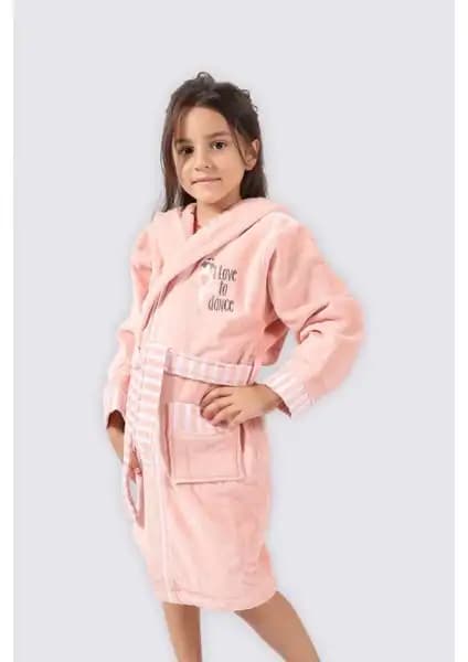 Ecocotton Balerin Kız Çocuk Bornoz: Organik Pamuk ve Çevre Dostu Tasarım