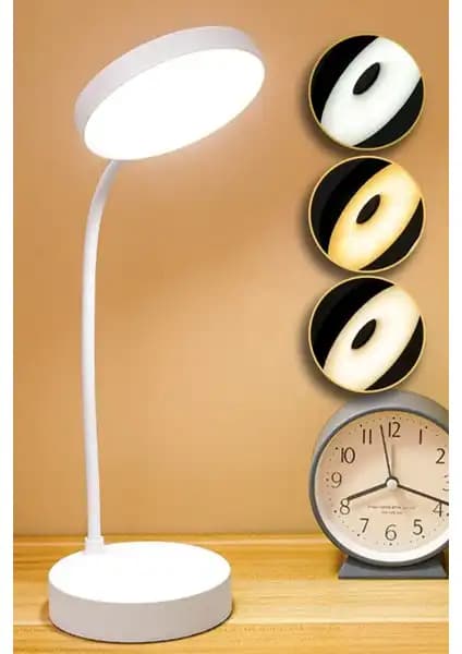 Ecuy Şarjlı Dokunmatik LED Masa Lambası Modern Tasarım ve Çok Yönlü Kullanım İmkanı Sunar