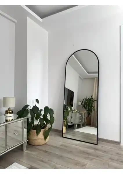 Effe Yapı Dekor Siyah Metal Çerçeveli Büyük Duvara Monte Oval Ayna İncelemesi