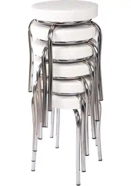 Ekip Metal Tabure Mutfak Sandalyesi Modern ve Dayanıklı Tasarım Özellikleri