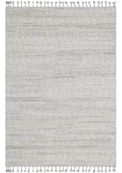 Eko Halı Soho Sh 01 Gri Modern ve Etnik Motifli İnce Halı Çeşitleri