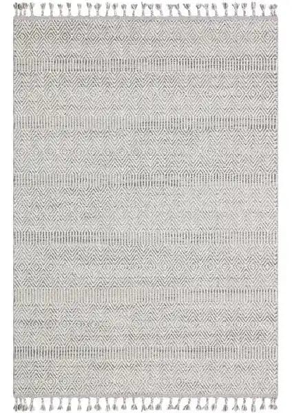 Eko Halı Soho Sh 01 Gri Modern ve Etnik Motifli İnce Halı Çeşitleri