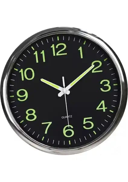 Elaccent F Fityle 12İn Modern Duvar Saati Şık ve Fonksiyonel Tasarım Özellikleri