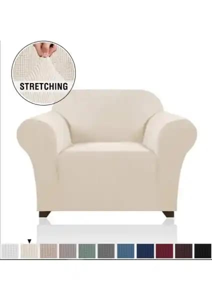 Elgeyar Likrali Koltuk ve Çekyat Örtüsü: Estetik ve Dayanıklı Mobilya Koruma Çözümü