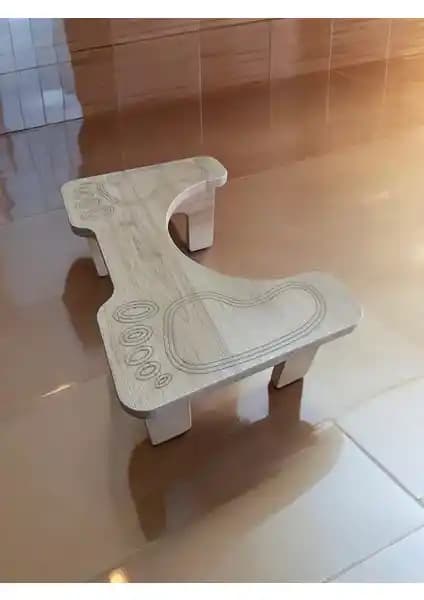 Elis Gift Store Klozet Çömelme Ayak Taburesi Sağlıklı ve Ergonomik Kullanım İçin Tasarlandı