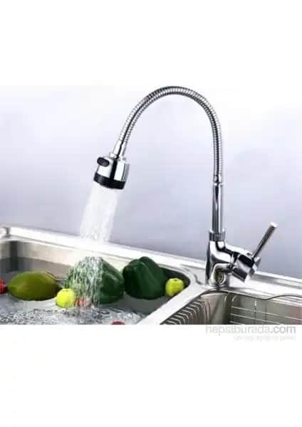 Elite Home Spiral Musluk Başlığı: Modern ve İşlevsel Mutfak ve Banyo Çözümü