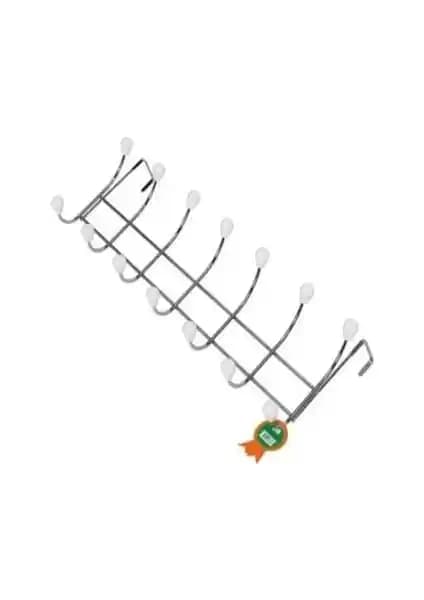 Elmop 7 Li Krom Panel Kapı Arkası Tel Askı: Modern ve Dayanıklı Çözüm