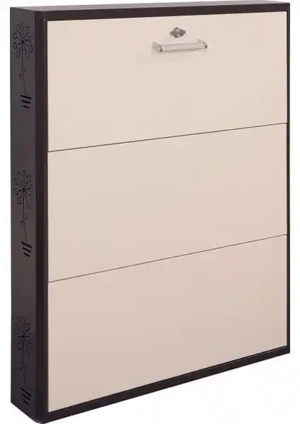 Enazon 3x4 Düşer Kapaklı Ayakkabılık Modern Tasarım ve Yüksek Depolama Kapasitesiyle