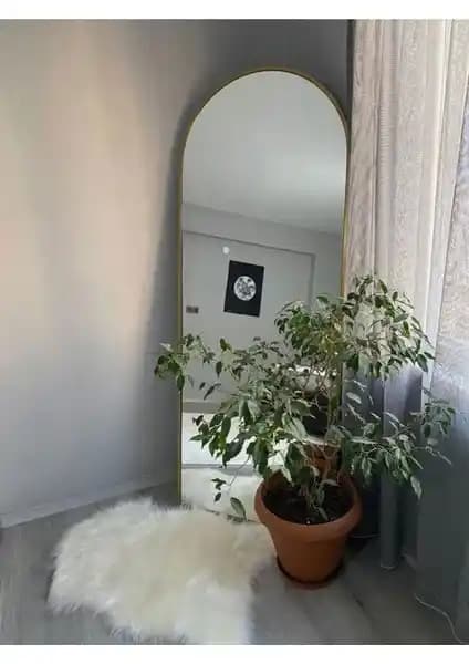 Enc Home 180X50 Ayaklı Boy Aynası: Modern ve Dayanıklı Dekoratif Ayna Çözümü