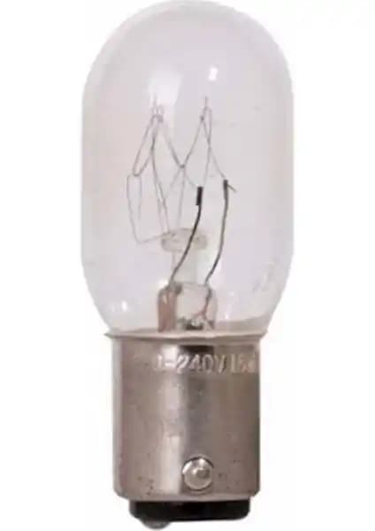 END Dikiş Makinesi Ampülü Gün Işığı 15 W Şeffaf T22 – Yüksek Kalite ve Güvenilir Aydınlatma