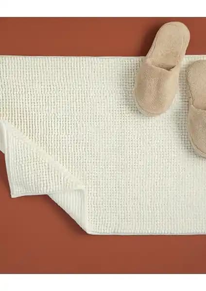 English Home Paige Polyester Banyo Paspası 50x80 cm şık ve dayanıklı banyo aksesuarı