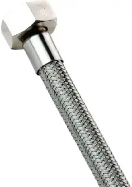 Ennalbur 3/8X3/8 Flex Paslanmaz Hortum 50 Cm - Dayanıklı ve Güvenilir Bağlantı Elemanı
