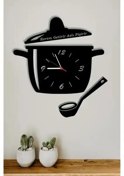 Ensa Design Mutfak Duvar Saati: Estetik ve İşlevselliğin Modern Buluşması