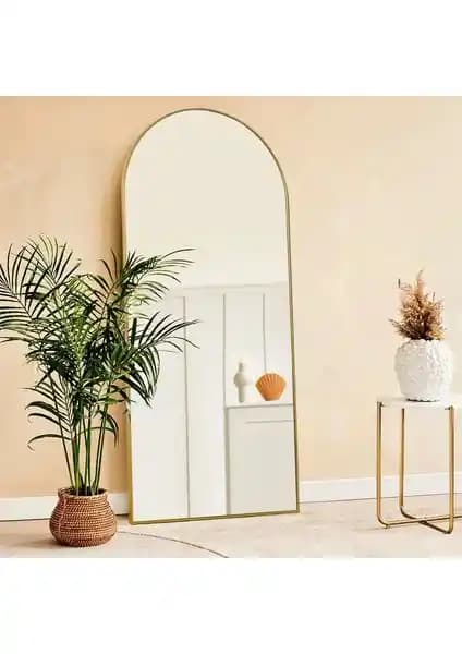 Ersan Dizayn 70X180 Metal Çerçeve Gold Oval Ayaklı Boy Aynası Detaylı İnceleme