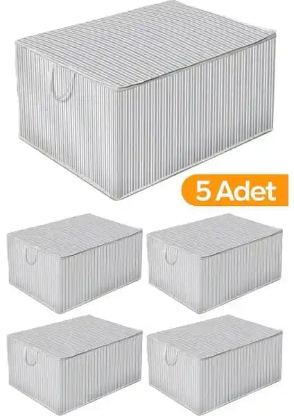 Esti 5 Adet San<dı>k Tipi Hurç ile Evinizi Düzenleyin ve Eşyalarınızı Koruyun