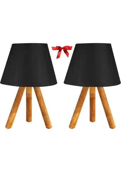 Evlight İkili Abajur Seti Modern ve Şık Dekoratif Aydınlatma Seçeneği