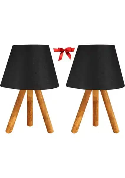 Evlight İkili Abajur Seti Modern ve Şık Dekoratif Aydınlatma Seçeneği