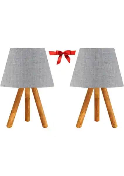 Evlight İkili Abajur Setiyle Modern ve Şık Dekorasyon Çözümleri