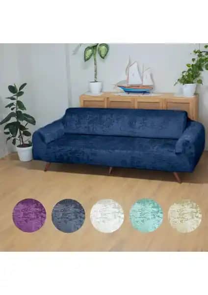 Faiend Kadife 3 Kişilik Koltuk Örtüsü Şık Tasarım ve Koruma Özellikleri