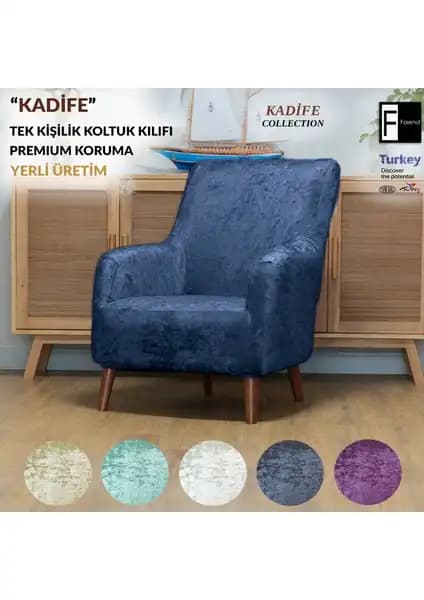 Faiend Kadife Tek Kişilik Koltuk Örtüsü: Şık ve Dayanıklı Koruma Çözümü