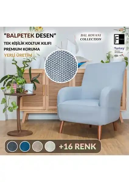 Faiend Likrali Tek Kişilik Koltuk Kılıfı: Şık ve Koruyucu Tasarım Özellikleri