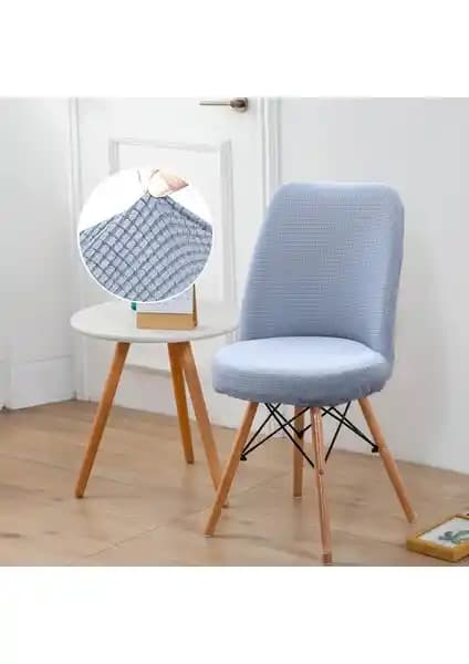 Faiend Yıkanabilir Streç Lastikli Oval Sandalye Kılıfı: Modern ve Şık Dekorasyon İçin Uygun
