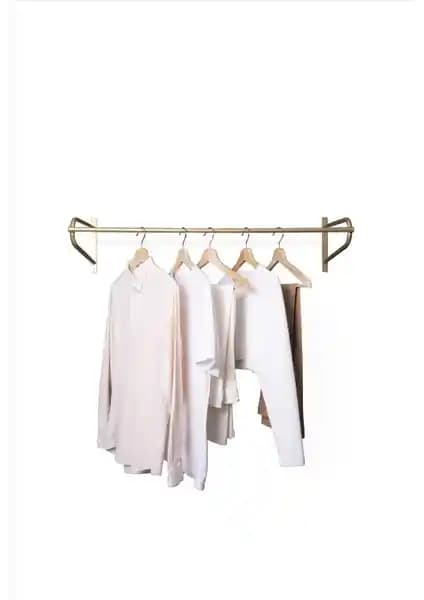 Fec Reklam Gold Metal Duvara Monte Askılık Modern ve Dayanıklı Tasarım Özellikleri