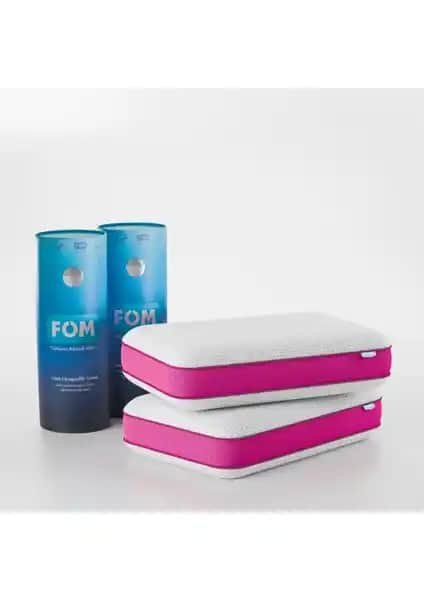 Fom 2'li Tombik Ortopedik Visco Yastık Seti Sağlıklı ve Konforlu Uyku İçin Ideal Seçenek