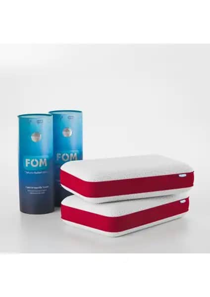 FOM Tombik Ortopedik Visco Yastık: Boyun ve Omuz Destekli Rahat Uyku Çözümü