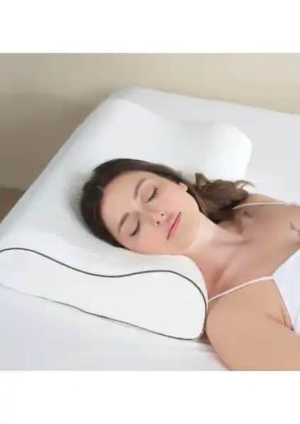 Formeya Çift Taraflı Yüksek Boyun Destekli Visco Yastık: Ergonomik ve Konforlu Uyku Çözümü