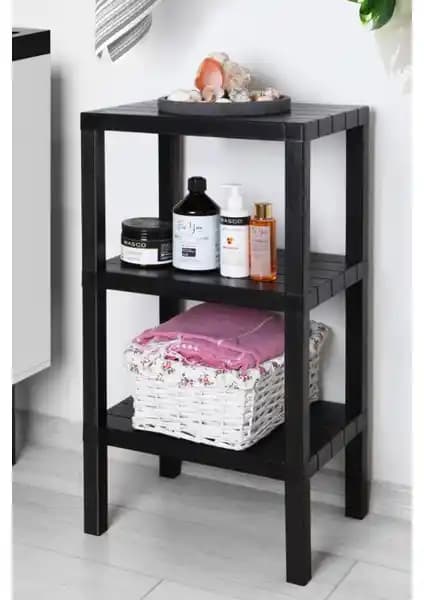Frapan Home 3 Katlı Plastik Raf Ünitesi: Modern ve Çok Amaçlı Depolama Çözümü