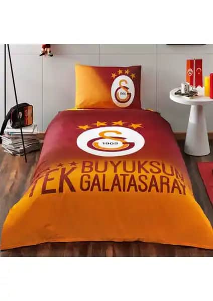 Galatasaray Lisanslı Tek Kişilik Nevresim Takımı Spor ve Konforu Bir Arada Sunar