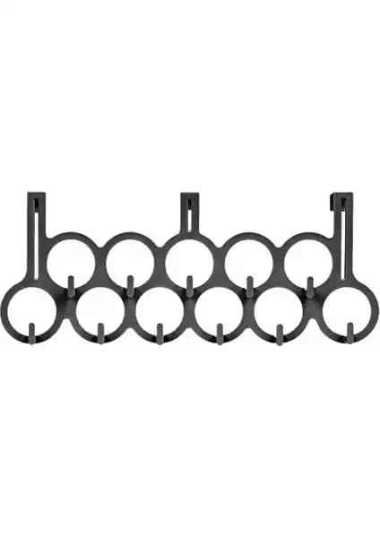 Gondol G-263 Plastik Kapı Arkası Askısı: Dayanıklı ve Şık Çoklu Kanca Tasarımıyla Modern Kullanım