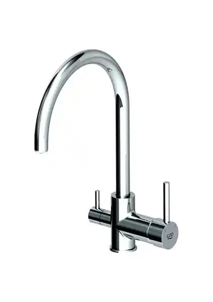 GPD Espina MAR70 Arıtma Çıkışlı Modern Mutfak Bataryası Krom Kaplama Şık ve Fonksiyonel Tasarım