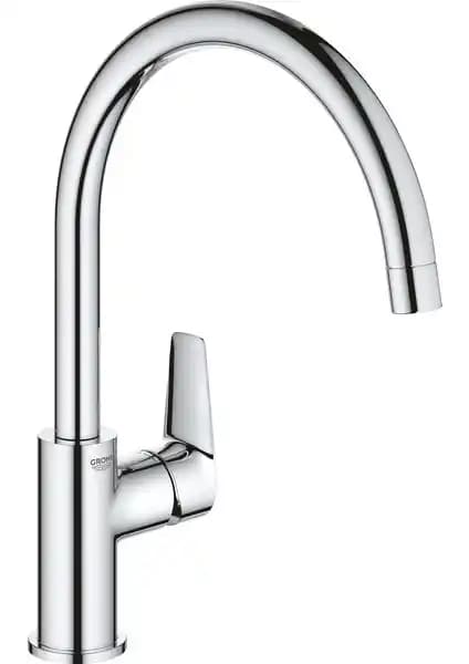 Grohe Bauedge Tek Kumandalı Mutfak Eviye Bataryası - Estetik ve Fonksiyonellik