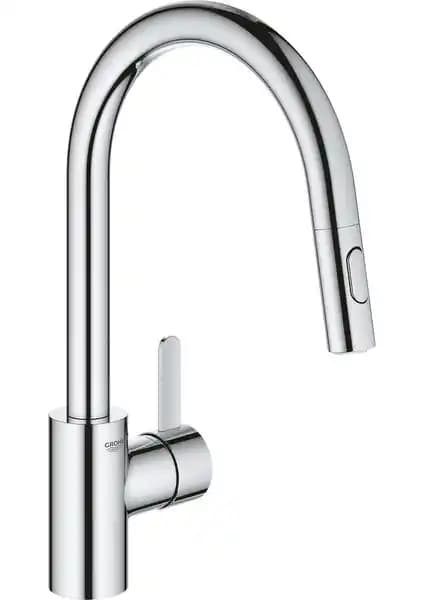Grohe Eurocosmo Tek Kumandalı Eviye Bataryası Modern Tasarım ve Fonksiyonellik