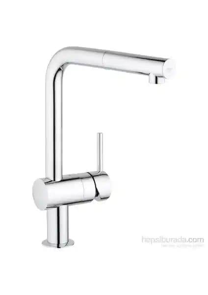 Grohe Minta Tek Kumandalı Spiralli Eviye Bataryası Modern ve Dayanıklı Mutfak Tasarımı İçin